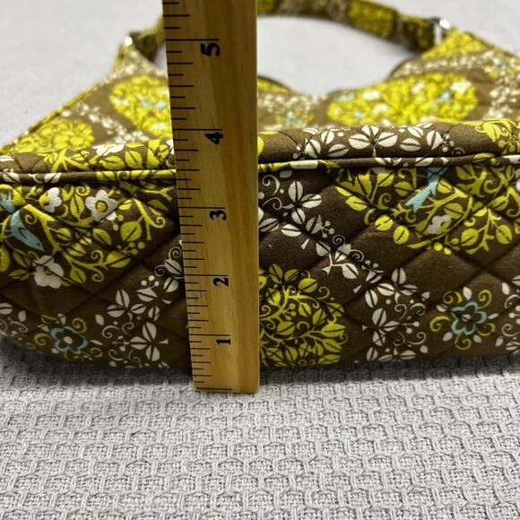 Vera Bradley Brown and Yellow Tote Bag - Picture 7 of 9